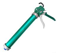 UrbanHui Herramienta profesional de calafateo de 15 pulgadas, cuerpo de aleación de aluminio con corte automático y empujador grueso, rotación de 360° para un fácil acceso