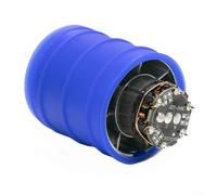 UrbanHui M2940-12 Motor sin escobillas 12V CC 13000RPM Turbo Soplador de alta velocidad con potencia de 150W Varias configuraciones con placas de conductor (12V 9W + paneles solares)
