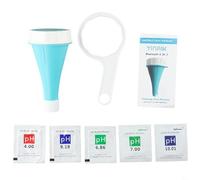 UrbanHui Probador digital de calidad del agua 6 en 1 con control de aplicación, monitor de temperatura de pH ORP, calibración de 5 puntos para piscinas hidropónicas acuarios