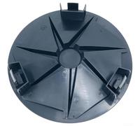 UrbanHui Tapa de cubo para volante de conducción para cortacésped robótico A1 A1 Pro para A2, protección de plástico contra el polvo y los desechos, fácil de instalar a presión, negro, 1 paquete (2