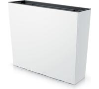 Prosperplast Macetero Jardinera con Maceta para Plantas Macetero con Tiesto para Plantas Urbi Case Torre DUC800T (Blanco)