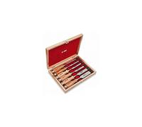 Urko 680-m - Juego formones mango madera (6u)