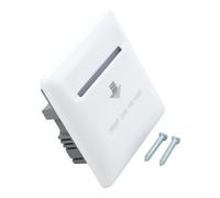 URPIZY Interruptor de tarjeta de hotel de bajo consumo 13,56 MHz, control de acceso, interruptor de pared para ahorrar energía, con tiempo de retardo, 15-20 segundos, compatible con 110V, 127V, 220V