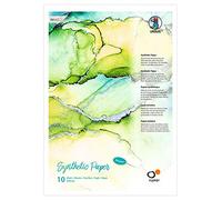 URSUS 16274000 Yupo Synthetic Paper, DIN A3, 10 Sheets, 192 g/m², Synthetic, Smooth Surface, Tear and Waterproof, UV Lightfast, Extremely Durable, 100% Recyclable, Versatile, White