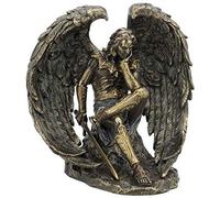 US Figura de Lucifer el ángel caído de 16,5 cm, Color Bronce Fundido en frío