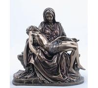 US Figura de Pieta de 15,8 cm, de Michelangelo Bruñido Bronzehue