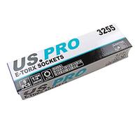 US PRO 3255 Herramientas 9pc 1/2" Dr Hembra Torx E-TRX Star Socket Set E10-E24