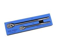 US PRO Herramientas 2pc Extra largo trinquete Set 3/8" y 1/2" Unidades 4208