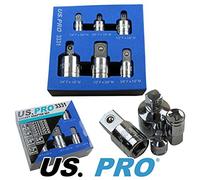 US pro Juego de 6 adaptadores de enchufe reductores de 0,6 cm, 1 cm, 1,3 cm y 1,9 cm B331