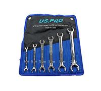 US PRO Juego de 6 llaves métricas de 6 puntos, 8-24 mm 2046