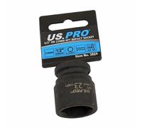 US PRO Tools 3824 - Llave de vaso de impacto (23 mm, 6 puntos)