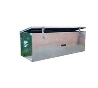 US Pro Tools - Caja de almacenamiento galvanizada para furgoneta o lugar de trabajo