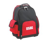 USAG 007 SV Mochila herramientas Bolsillos Compartimento documentos 35x22x46 cm