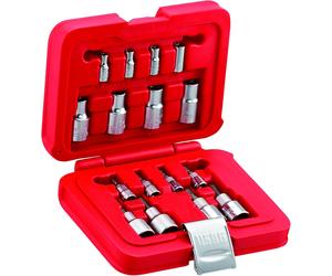 Usag U06010009 Surtido de estuche modular con 16 dados Torx®