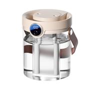 USB Humidifier - 1.5L Large Capacity Đual Nozzle, Quiet Desktop Mist | 7 Color Night Light, Portable Handle, for Office & Home, Silent Ōperation