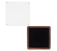 USHOBE Caja Conmemorativa de Medallas y Emblemas, Estuche Organizador de Trofeos, Rectangular, de Madera, Acrílico y Esponja, para Premios y Recuerdos, Exhibición en Casa y Vitrinas,