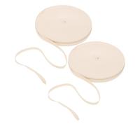 USHOBE Cinta de Encuadernación de Algodón Beige 2 Rollos de 45 Metros para Reparación de Archivos y Restauración de Documentos Alta Resistencia y Uso en Manualidades