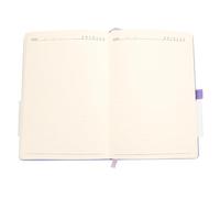 USHOBE Cuaderno de Notas Pequeño Cubierta Resistente y Texturizada de Pu para Estudiantes y Oficina, Libreta de Estudio y Diario Portátil para Planificación