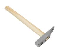 USHOBE Martillo de Prospección Geológica Cabeza Plana y Puntiaguda, Mango de Madera y Acero Resistente para Trabajos Profesionales y Uso en Albañilería