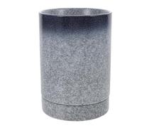 USHOBE Soporte de Cerámica para Palillos Drenaje Inferior Azul | Organizador de Cocina, Secado Rápido y Mesa Protegida, Base Cerámica para Cucharas y Flores Secas