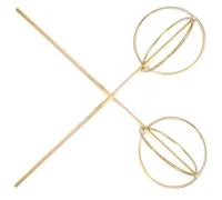 USHOBE Varilla Mezcladora de Acero Dorado 2piezas para Hormigonera Profesional Multifunción, Adecuado para Mezclar Pinturas y Resinas Epoxi en Construcción