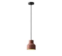 USMJQVZ Lámpara Colgante Moderna de Piedra, lámparas Colgantes de terrazo para Isla de Cocina, Mini lámpara Colgante de mármol Rojo/Azul para Comedor, Sala de Estar, Dormitorio o cafetería.