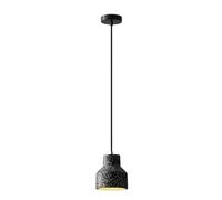 USMJQVZ Lámpara Colgante Moderna de Piedra, lámparas Colgantes de terrazo para Isla de Cocina, Mini lámpara Colgante de mármol Rojo/Azul para Comedor, Sala de Estar, Dormitorio o cafetería.