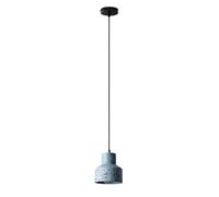 USMJQVZ Lámpara Colgante Moderna de Piedra, lámparas Colgantes de terrazo para Isla de Cocina, Mini lámpara Colgante de mármol Rojo/Azul para Comedor, Sala de Estar, Dormitorio o cafetería.