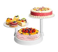 Uten Bandejas para Tartas Soporte de Torta Decoración de Pasteles Expositor para Hornear Herramientas 11 Inch