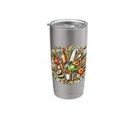 Utensilios culinarios Herramientas de cocina Alimentos Ilustración Arte Vaso térmico de acero inoxidable de doble pared