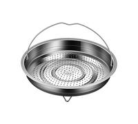 Utensilios de cocina no tóxicos de acero inoxidable, vaporizadores con asa, repuesto para verduras, fácil de usar, acero inoxidable, alimentos con mango