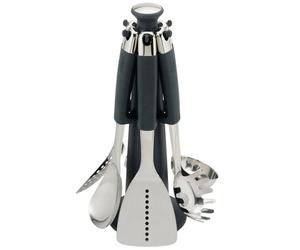 Utensilios de cocina set ELEVATE 100 COLLETCTION 95029, 7 piezas, con soporte, Joseph Joseph