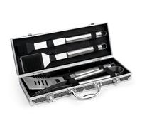 Utensilios para asar, juego de 4 piezas, acero inoxidable, Leopold Vienna