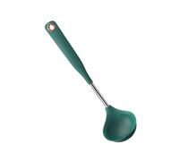UTHCLO Cucharón Para Sopa De Silicona Cucharón De Silicona Para Cocinar Para Espumaderas y Cazo Para Sopa Mango