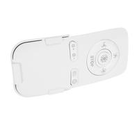 UTHCLO Kit Blanco Luz y Controlador Inalámbrico Ventilador para Remoto Acceso Remoto Conveniente Plástico Elegante Verano para Dormitorio y Sala para Decoracion