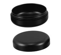 UTHCLO Mini Tarro de Lata de Aluminio Redondo con Tapa de Rosca, Sellado a Prueba de Humedad, Compacto y Portátil para Almacenamiento Seguro