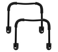 UTHCLO Patas de 2 para Plegables y Nylon Forma Hierro Mesa Diseño Estable y Fácil de Usar, Pack Piezas para Muebles Auxiliares y Escritorios