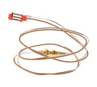 UTHCLO Repuesto de Sensor de Temperatura para Estufa y Chimenea Protección de Ignición, Diseño Ligero y Material de Acero Inoxidable Dorado, Accesorio para Electrodomésticos de Cocina