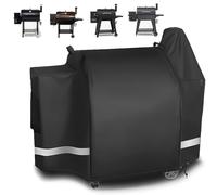 Utheer Cubierta de Parrilla para Pit Boss 820 Deluxe, Pro Series 850, Z | Cubierta para ahumador de pellets de madera 600D para parrillas de pellets de madera PB820PS1, PB850PS2