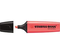Stabilo 70/40 Subrayador Fluorescente Rojo