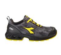 UTILITY DIADORA 701.181158 Shark Stable Imp Low S3S Fo Sr SC ESD Zapato de Seguridad Negro Gris 46