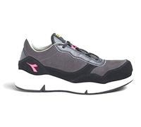Utility Diadora Athena Low S3l FO SR ESD - Zapatos de Seguridad para Mujer, Nine Iron Raspberry, 40 EU