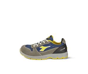 UTILITY DIADORA Zapato Trabajo Run Text Low S1P SRC ESD Gris Castillo Azul