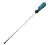Utoolmart Destornillador Phillips de 5 mm Destornillador de cruz de 11,8 pulgadas Eje redondo antideslizante Mango cómodo 1 pieza