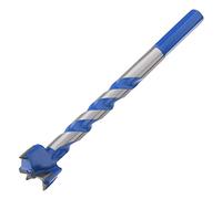 Utoolmart Forstner Broca para taladro de madera de 20 mm de diámetro Vástago recto Punta de carburo cementado Agujero de carpintería profesional Sierra Cortador 125 mm de longitud Gris 1pcs