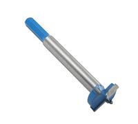 Utoolmart Forstner Broca para taladro de madera de 30mm de diámetro Vástago recto Punta de carburo cementado Cortador de madera profesional para carpintería Sierra de 125mm de longitud Gris 1pcs