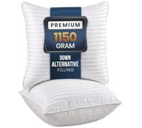 Utopia Bedding - 2 Almohadas de Gel con Funda de Felpa de Primera Calidad
