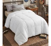 Utopia Bedding Comforter Duvet Insert, Quilted Comforter with Corner Tabs, Box Stitched Down Alternative Comforters Twin XL Size (White)