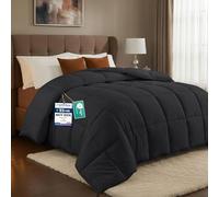 Utopia Bedding Edredón Acolchado 155X220 cm, Edredon Cama 90, Relleno Nórdico 200 gr/m² en 100% Microfibra (Gris)