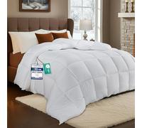 Utopia Bedding Edredón Acolchado 200x220 cm, Edredon Cama 105/120, Relleno Nórdico 200 gr/m² en 100% Microfibra (Blanco)